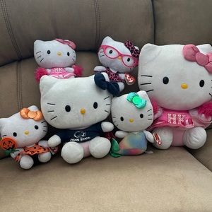 Hello kitty ty collection.